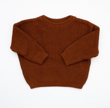 Load image into Gallery viewer, Chunky Oversized Sweater - Spice
