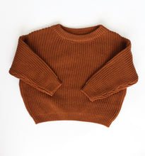 Load image into Gallery viewer, Chunky Oversized Sweater - Spice
