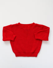 Load image into Gallery viewer, Chunky Oversized Sweater - Red
