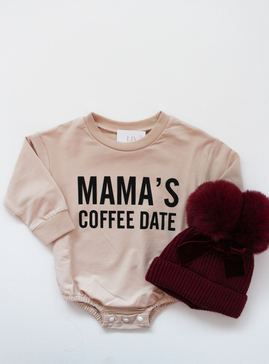 Mama's Coffee Date Romper